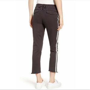 PAM & GELA stripe Step Hem pants 👖